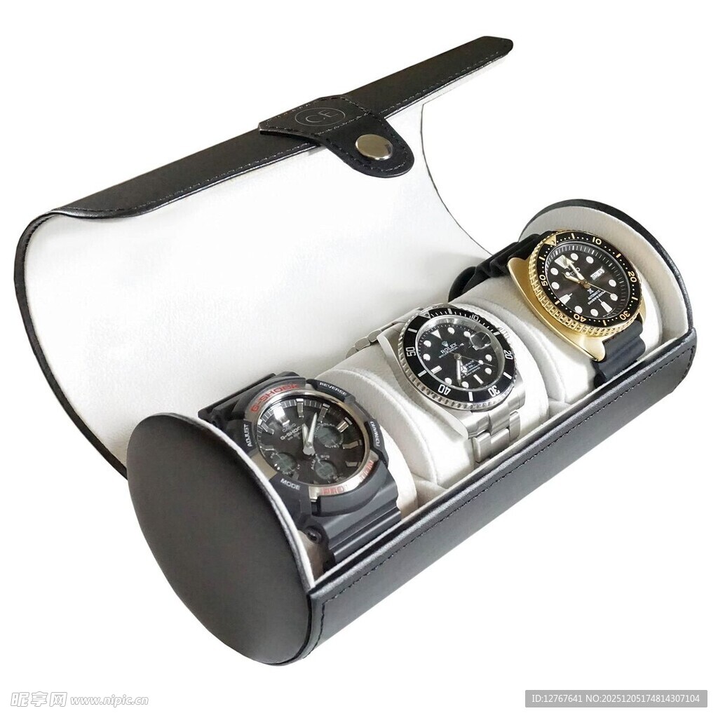 时尚手表收纳盒展示