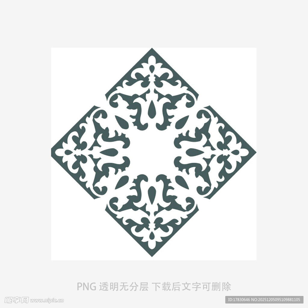 中式传统花纹图案设计