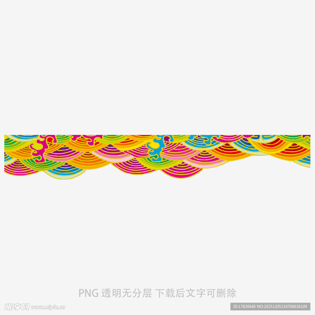 中式古典祥纹边框