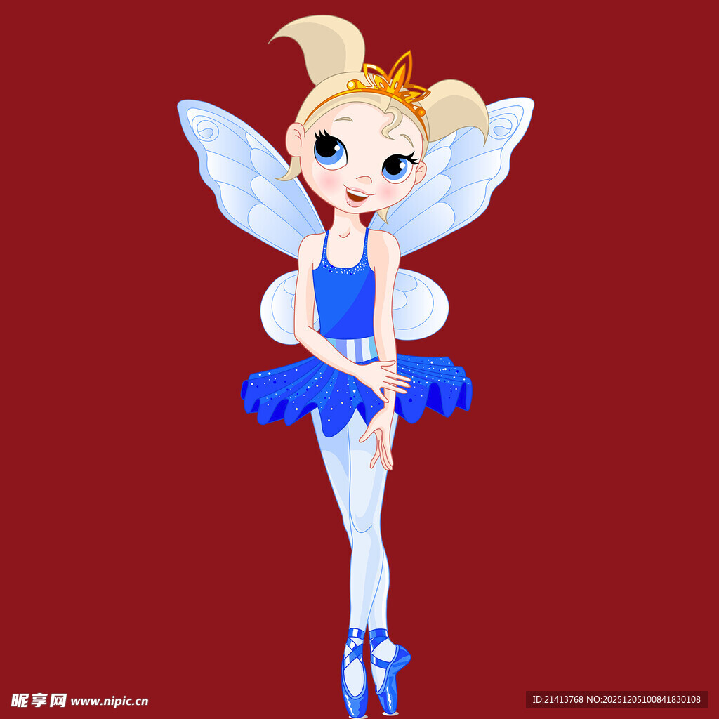 蓝色芭蕾小精灵