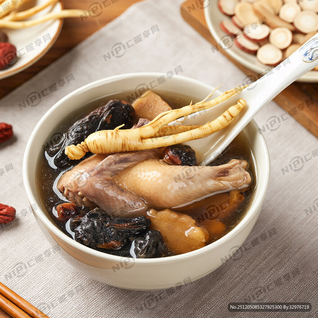 参芪巴戟乌鸡汤