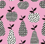 粉色背景水果图案纹理