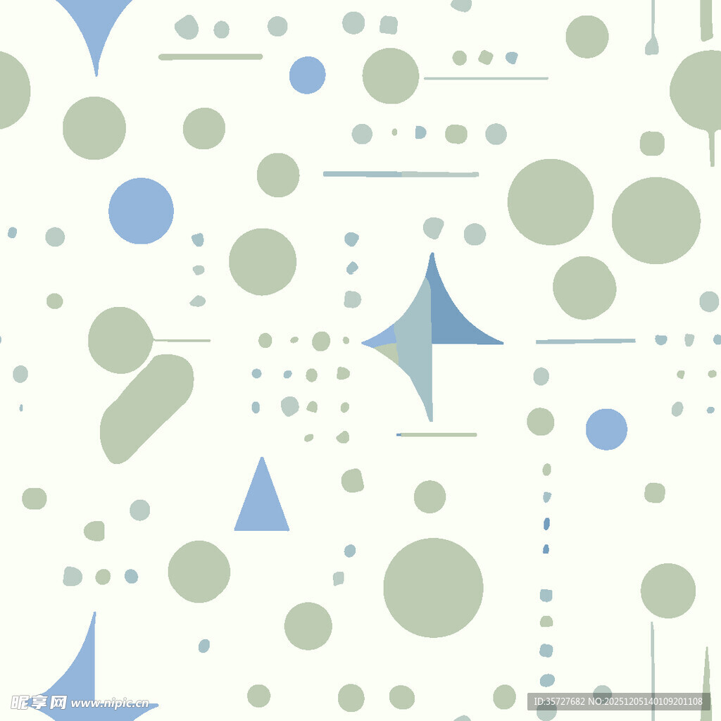 几何图案背景清新简约风