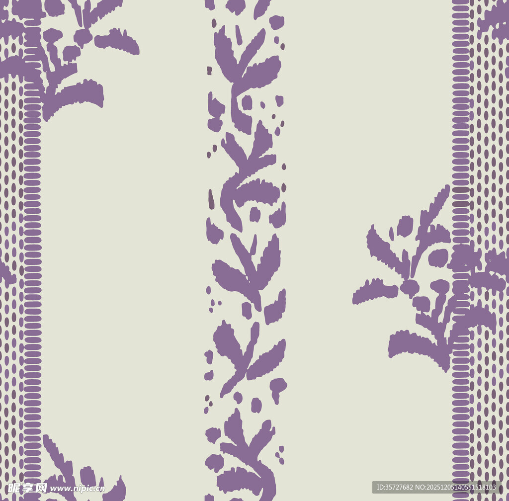 紫色花卉藤蔓图案背景