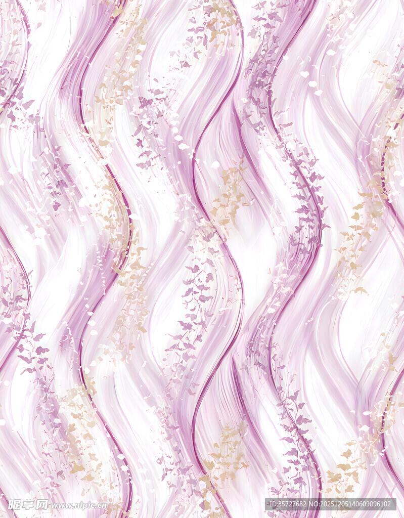 淡紫色波浪纹理背景图案