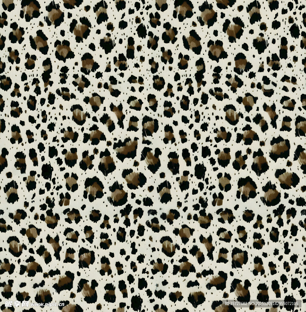 豹纹图案纹理背景图