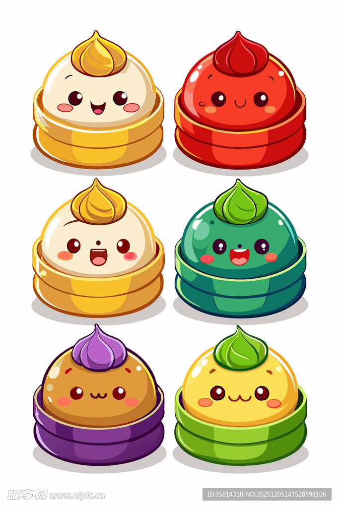 可爱多彩卡通叠叠乐玩具