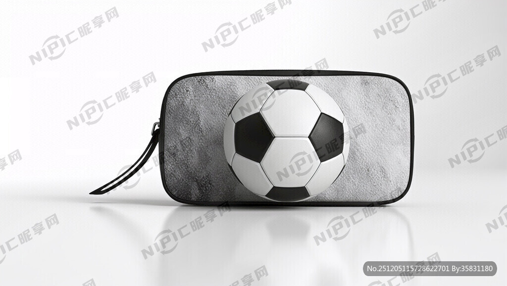 笔袋上的图案足球 运动