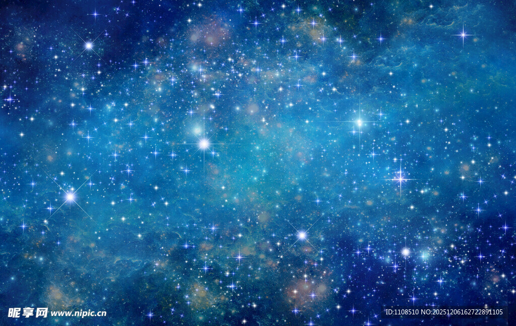 梦幻星空背景图