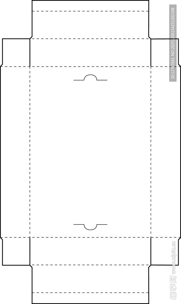 简约纸盒包装设计图