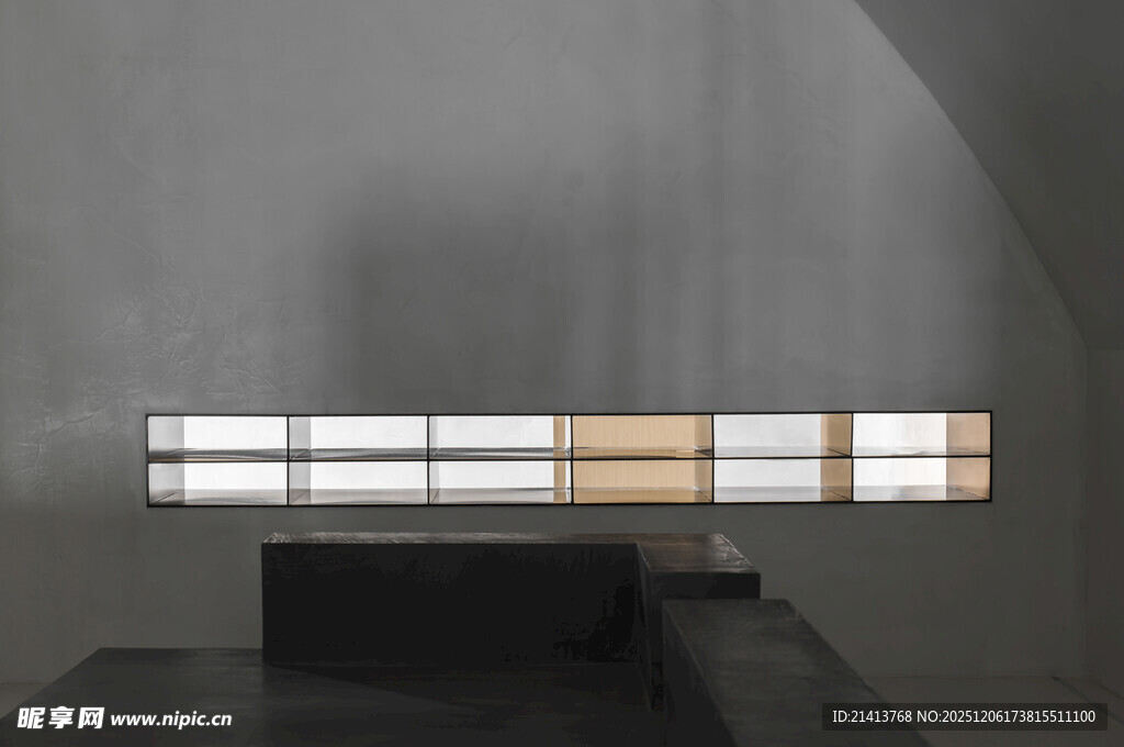 现代简约风格长条壁灯