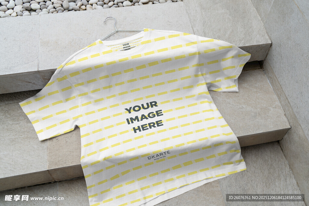 短袖样机图片