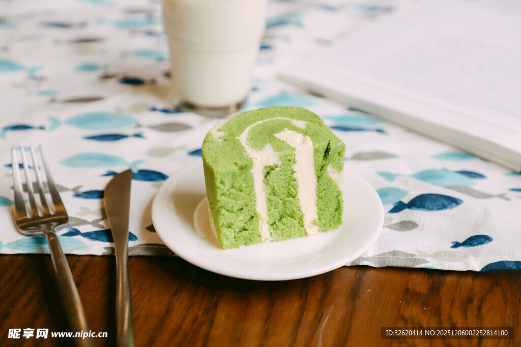 抹茶蛋糕卷