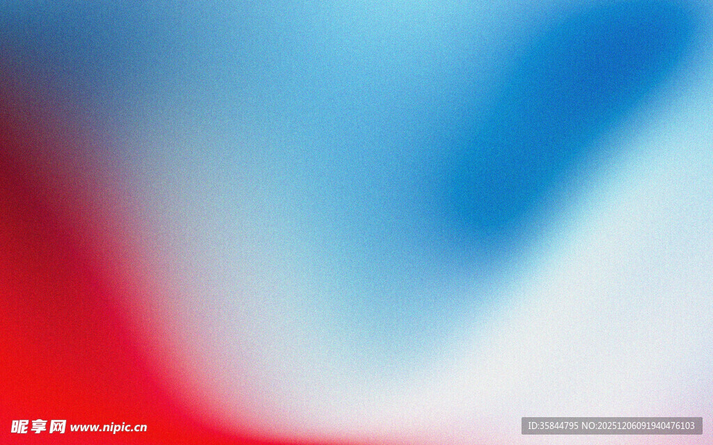 红蓝渐变模糊背景图