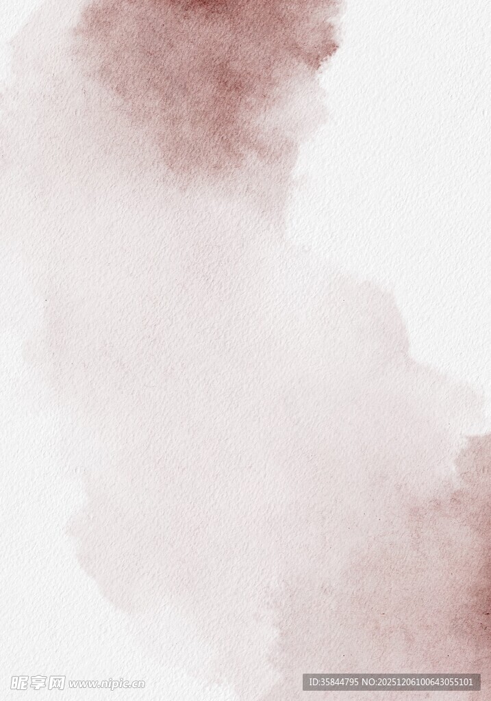 淡粉色水彩晕染背景图