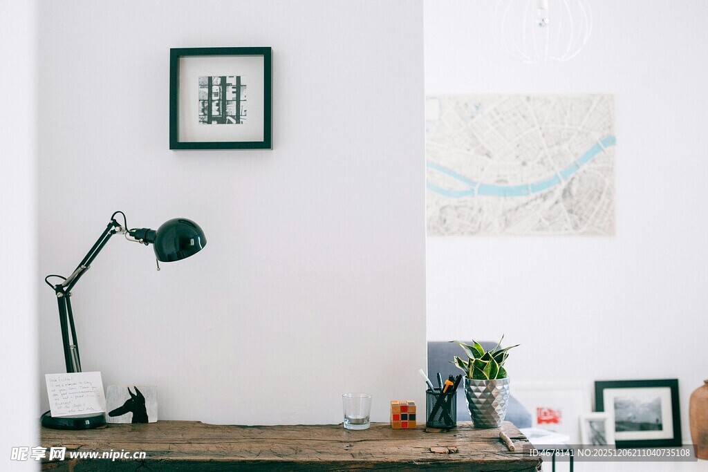 简约北欧风室内一角