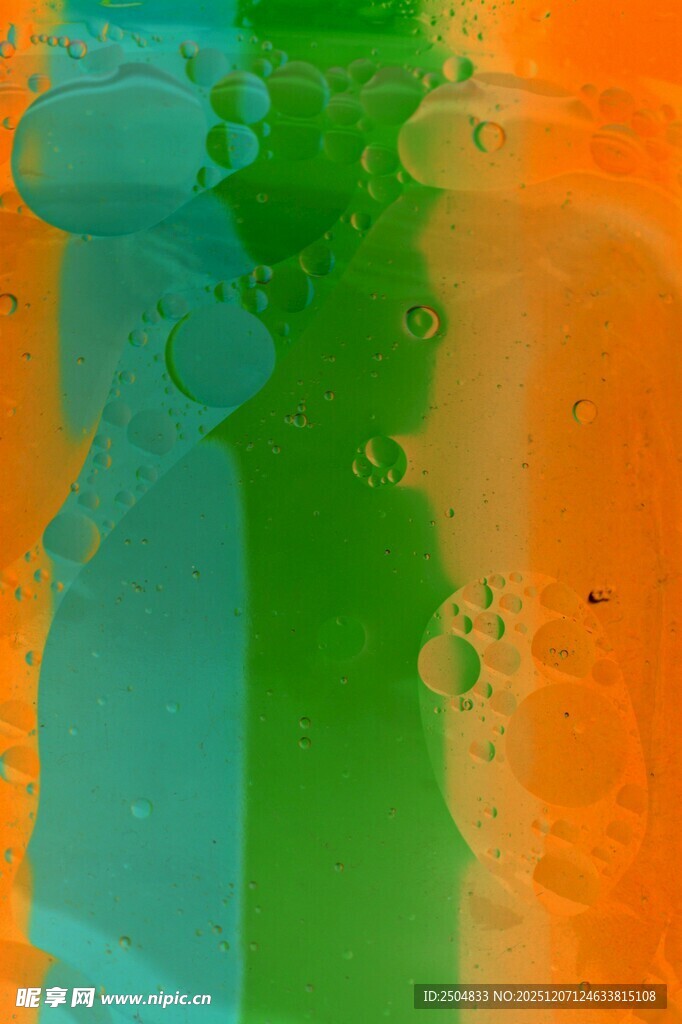 多彩 变流体艺术画面