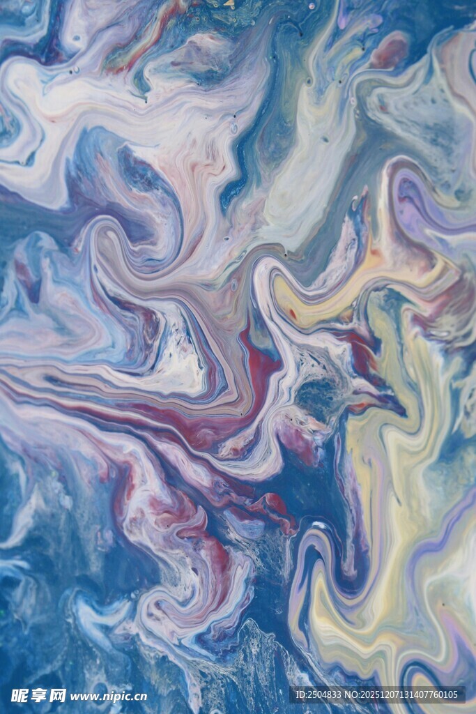 梦幻流体艺术纹理图案