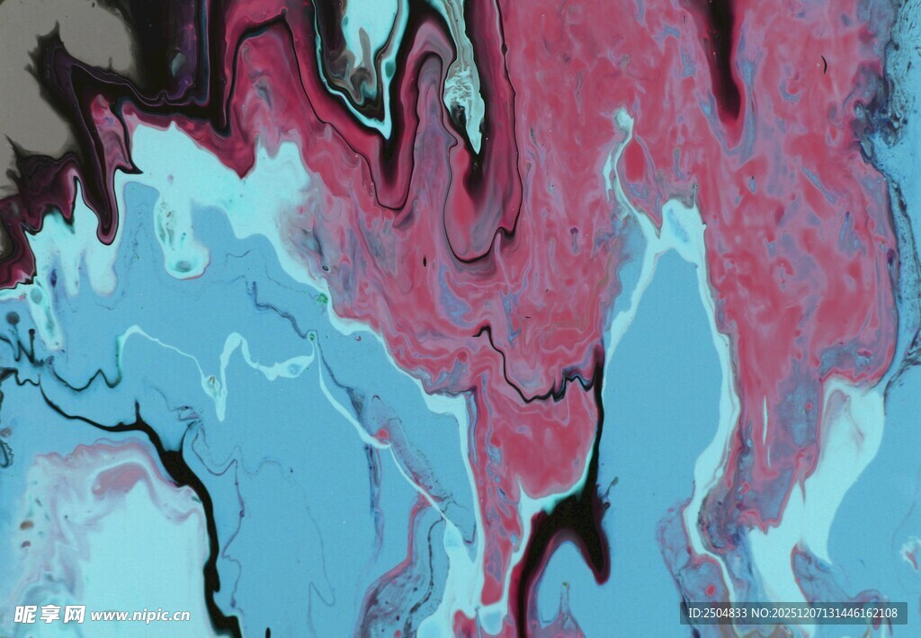 抽象流体艺术图案