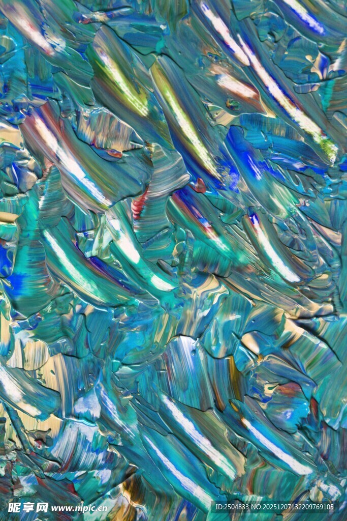 抽象多彩流体艺术图案