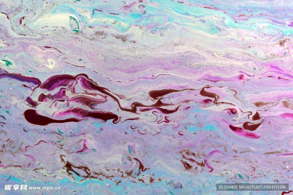 梦幻流体艺术纹理画面