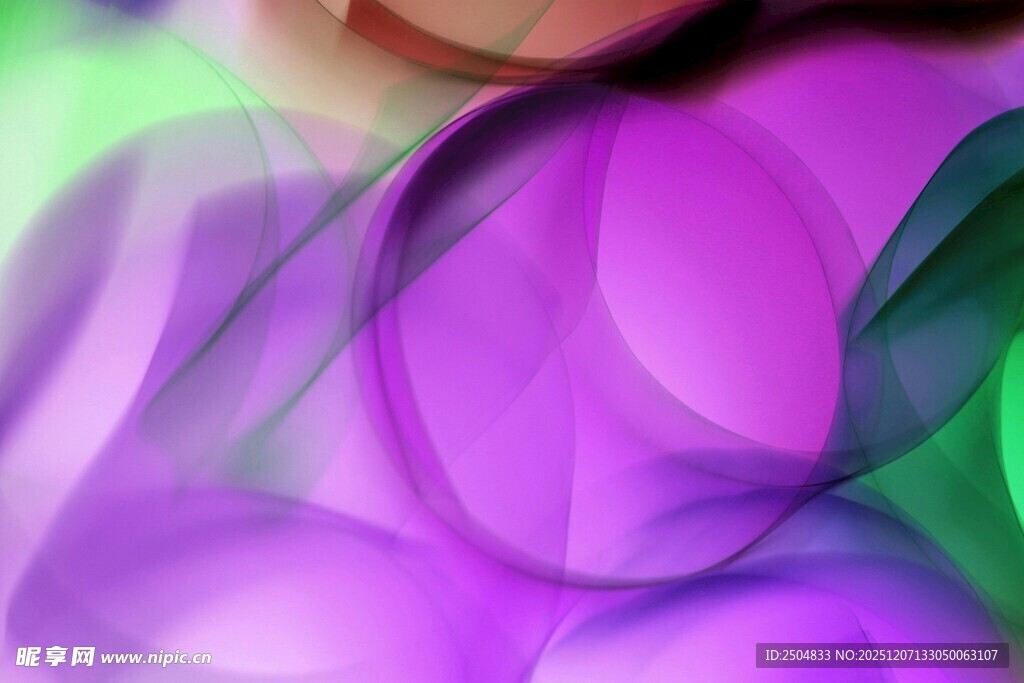 梦幻多彩抽象流体图案