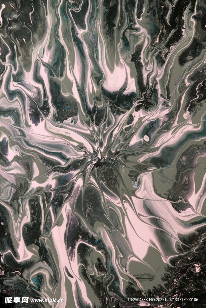 梦幻流体纹理图案