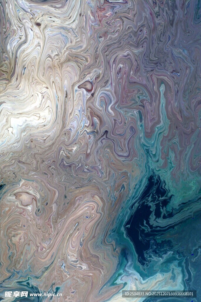 抽象梦幻流体艺术纹理图