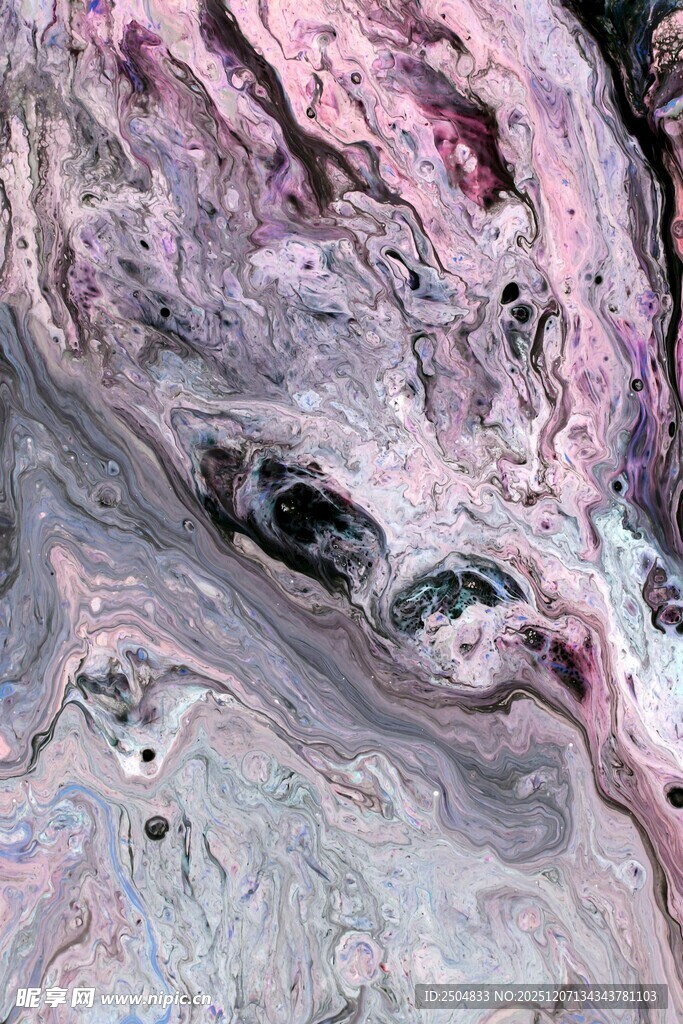 梦幻抽象流体纹理图案