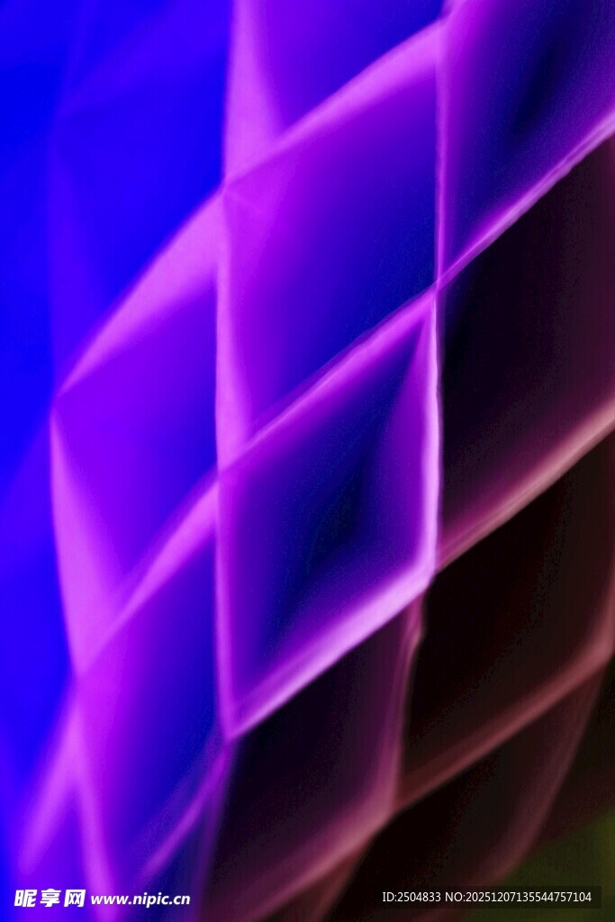 紫色几何光影图案