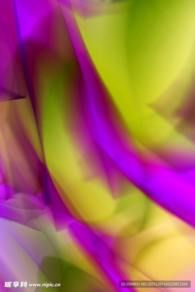 梦幻色彩流动抽象图案