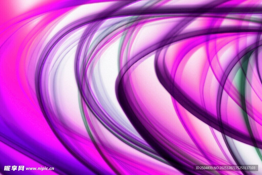 梦幻紫色动感线条图案