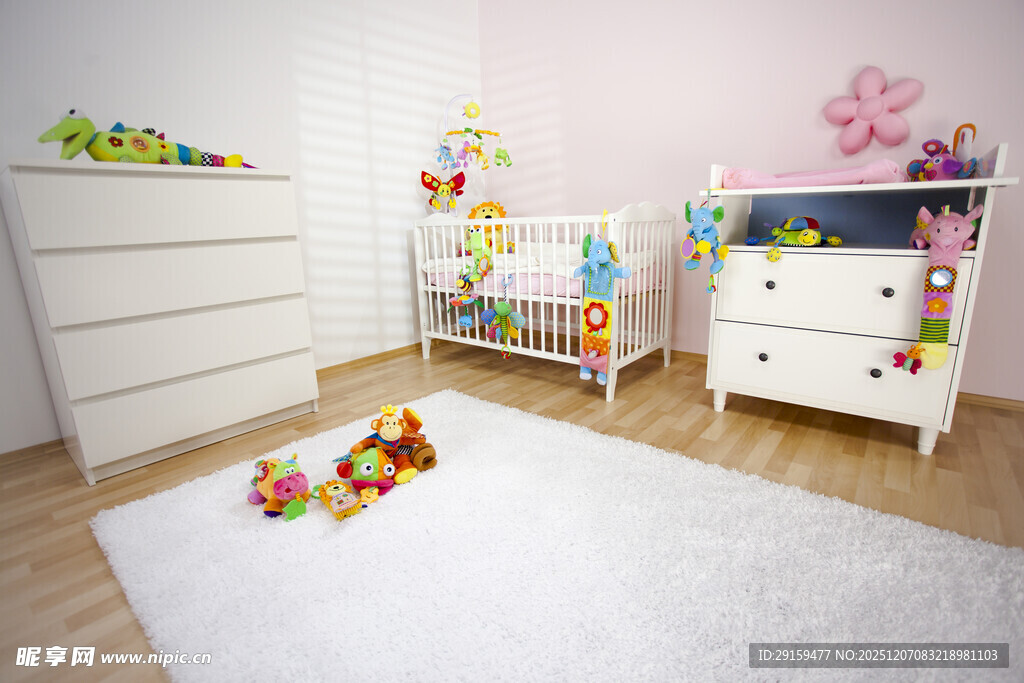 温馨儿童房布置展示