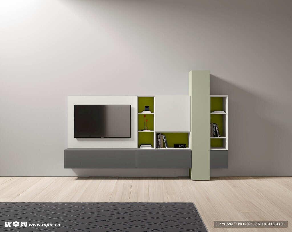 现代简约风格客厅电视柜