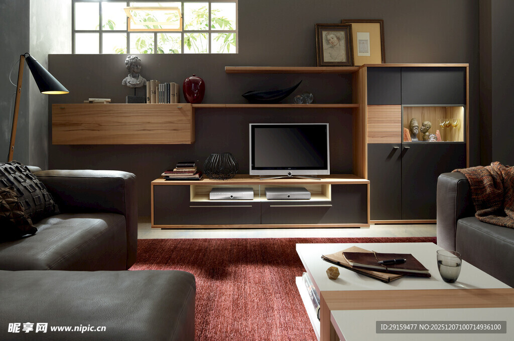 现代简约风客厅家居场景