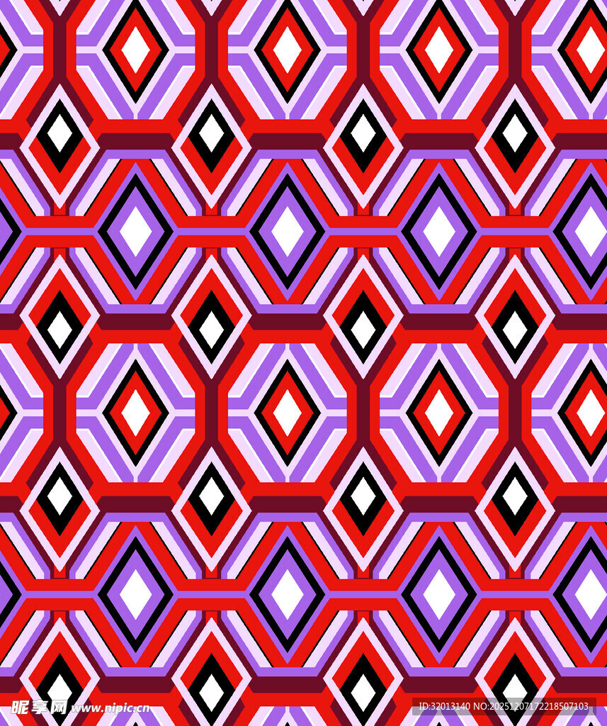 几何菱形图案纹理背景