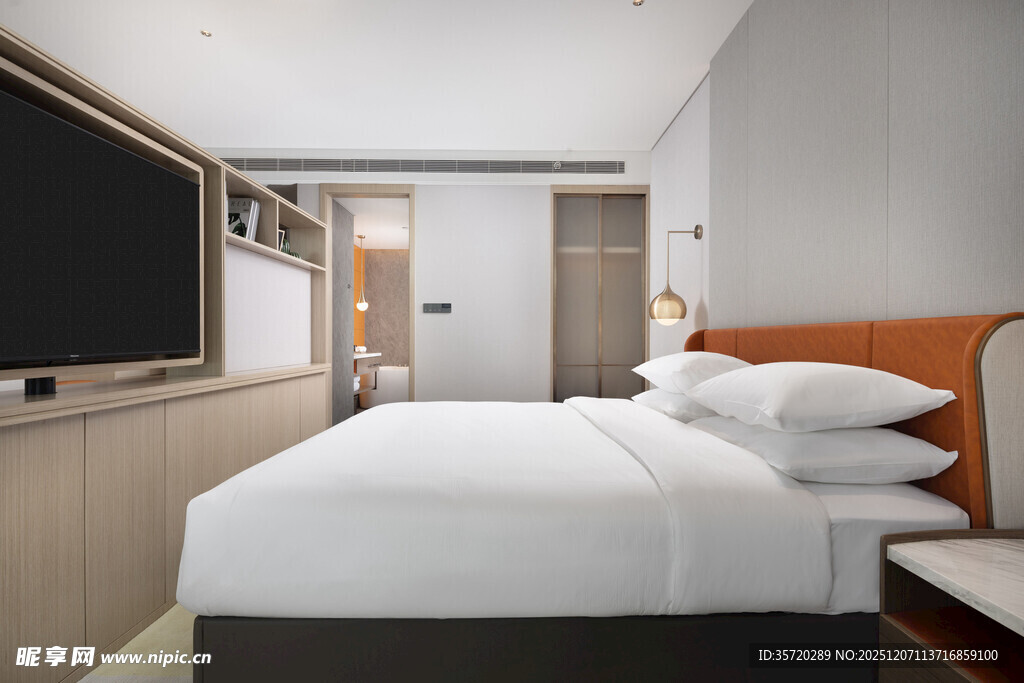 现代简约风格酒店客房