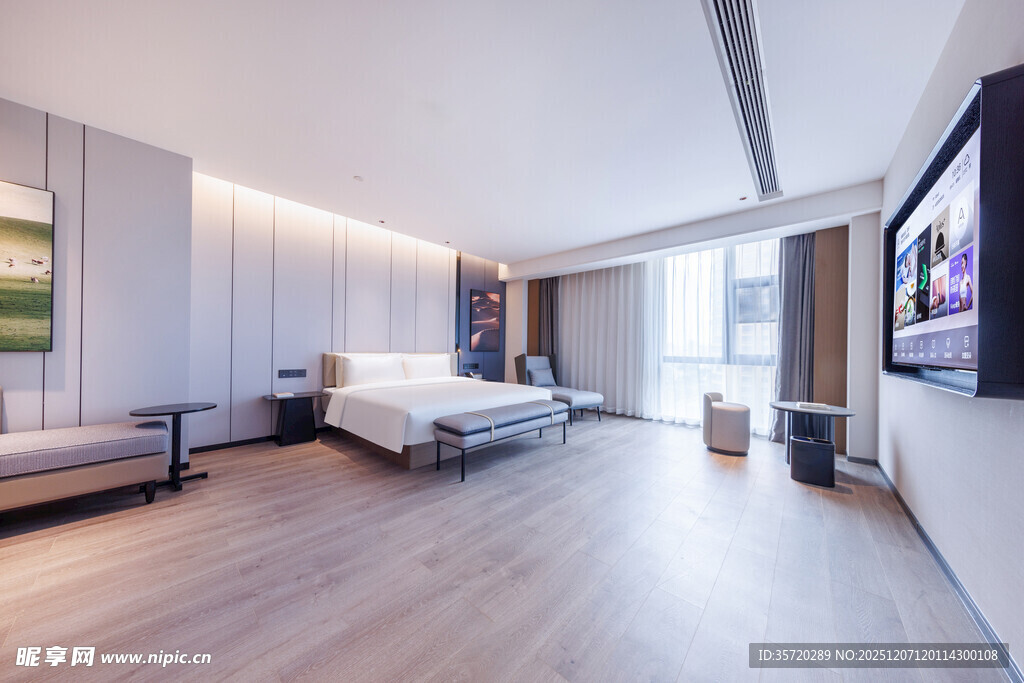 现代简约风格卧室空间