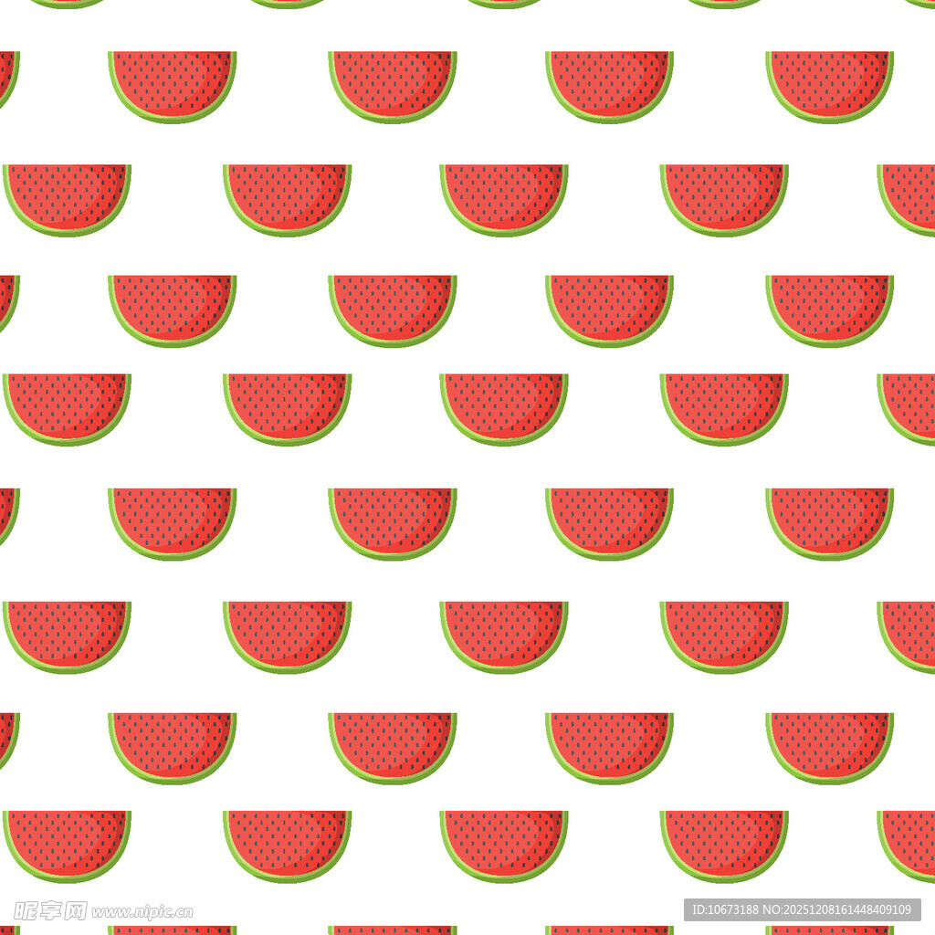 西瓜图案背景