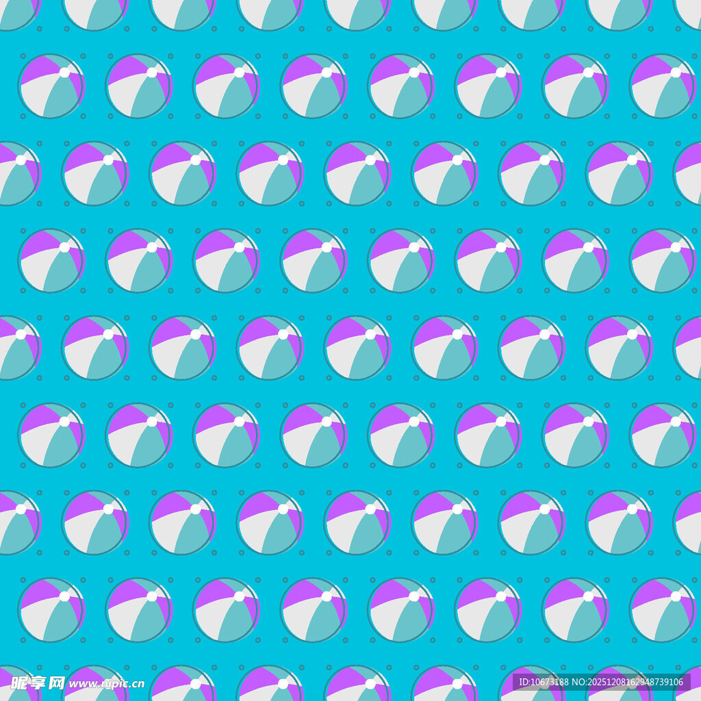 蓝底多彩几何图案纹理