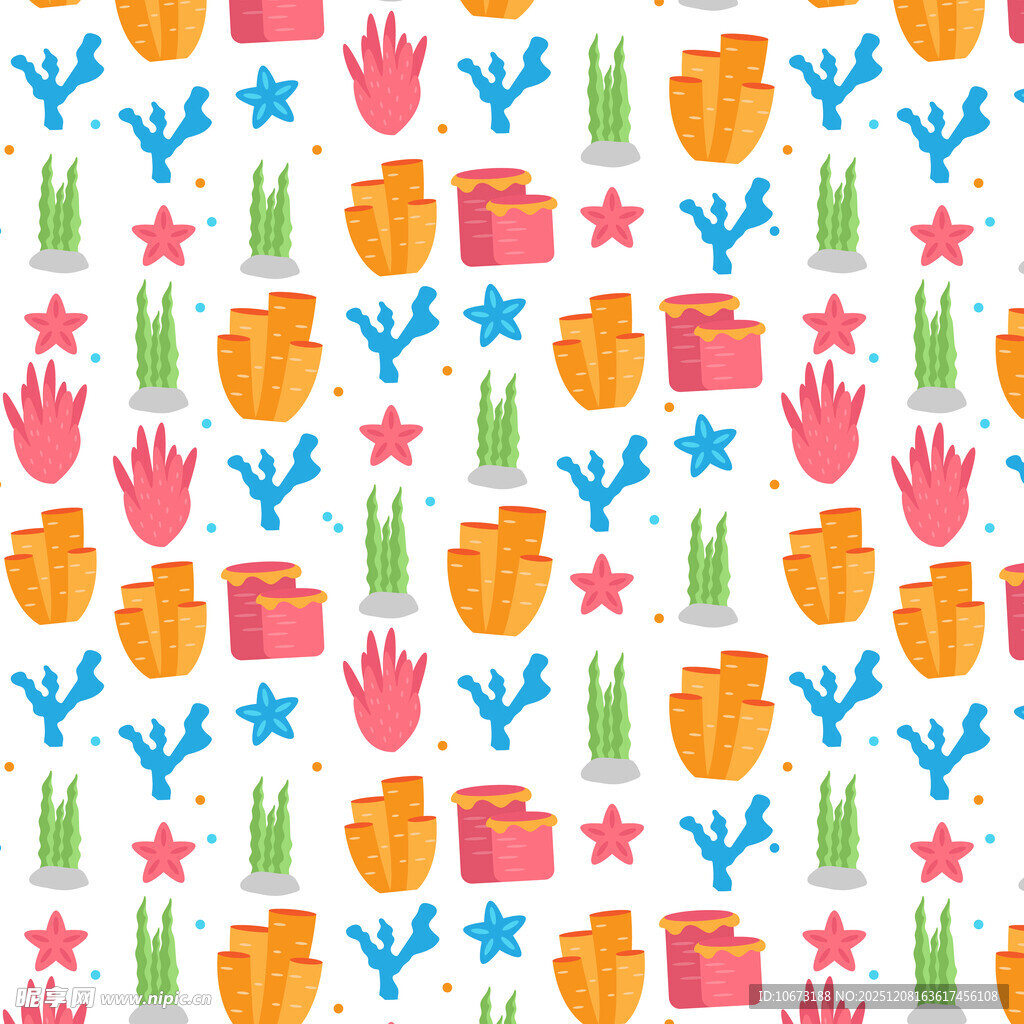 多彩墨西哥风图案元素