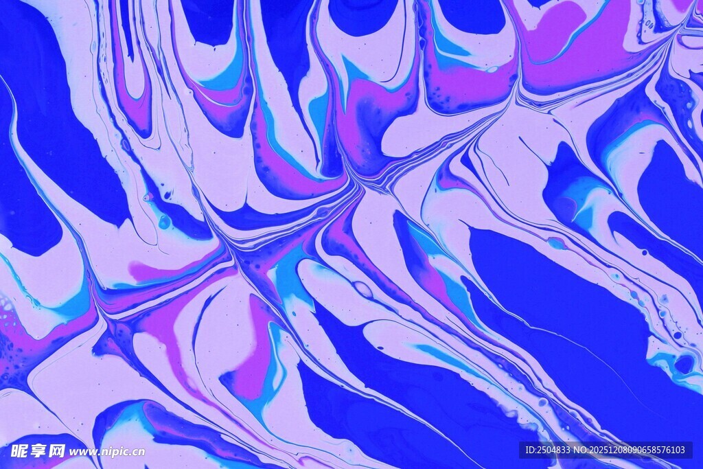 梦幻流体 变抽象图案