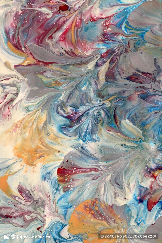 梦幻流体艺术纹理图案