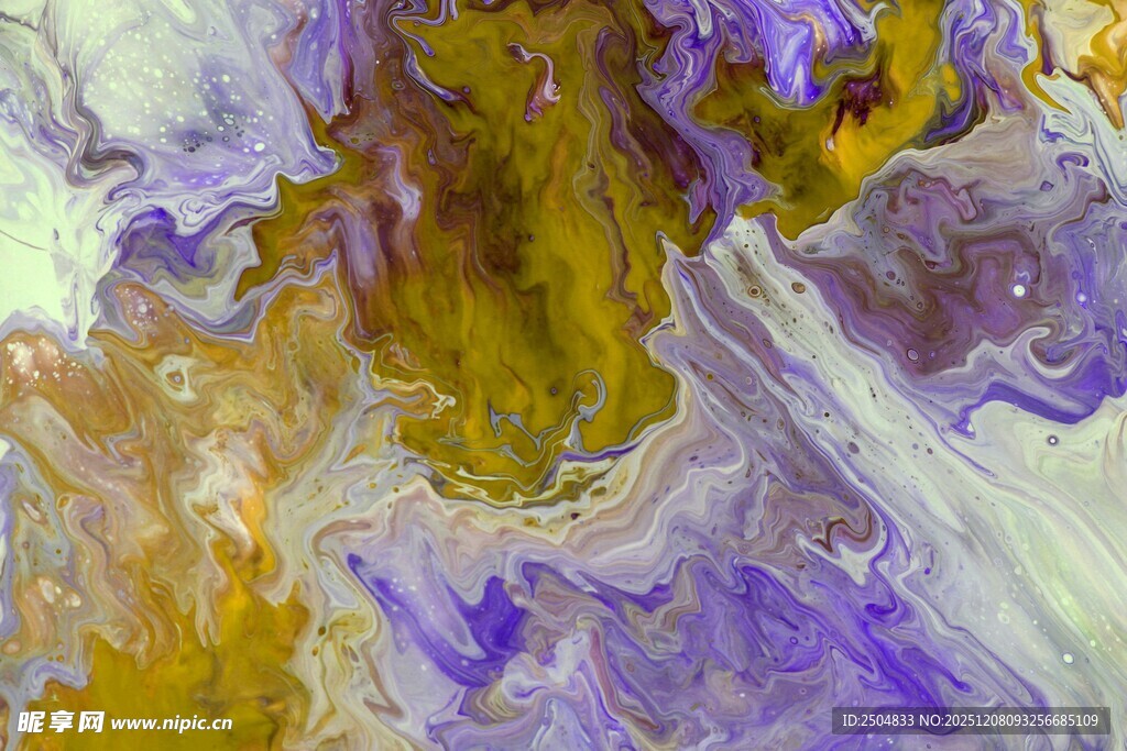 抽象多彩流体艺术纹理