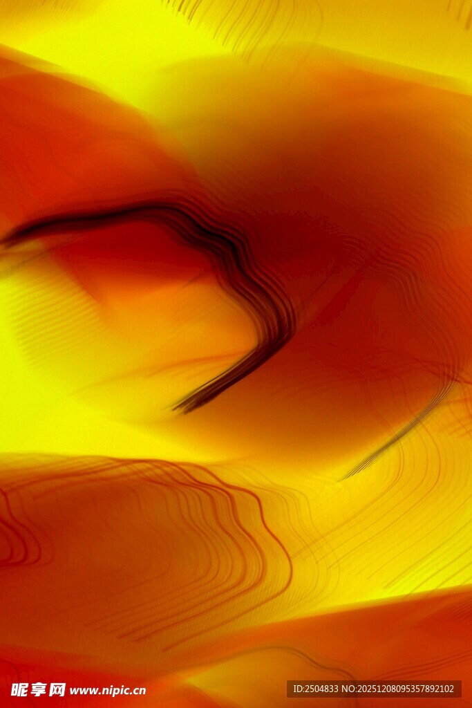 抽象炫彩流动光影图案