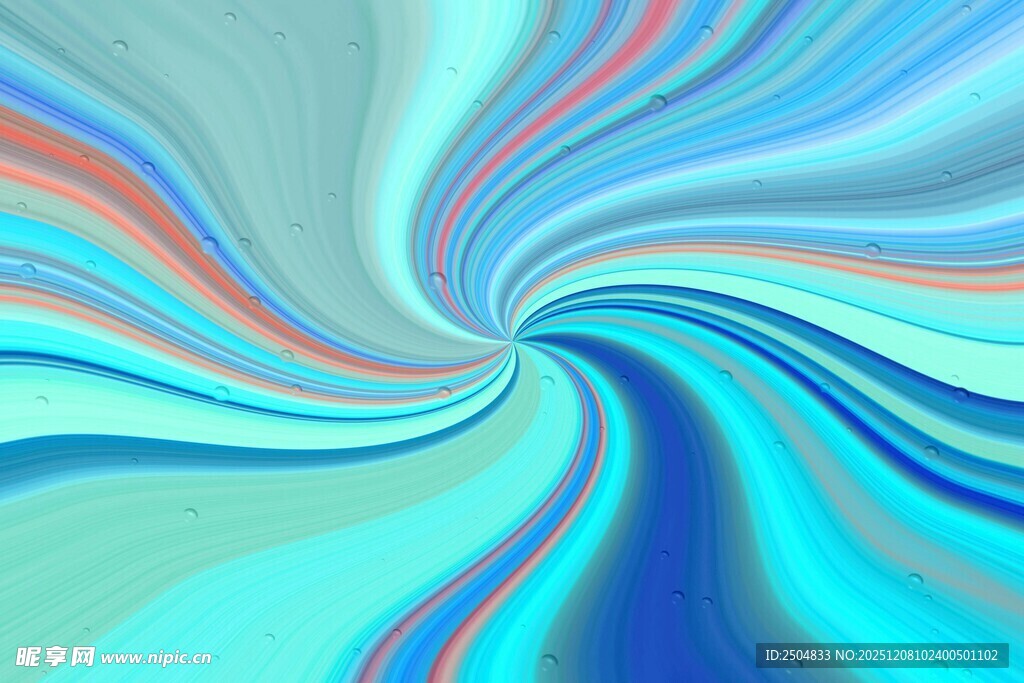 梦幻 变流体艺术图案
