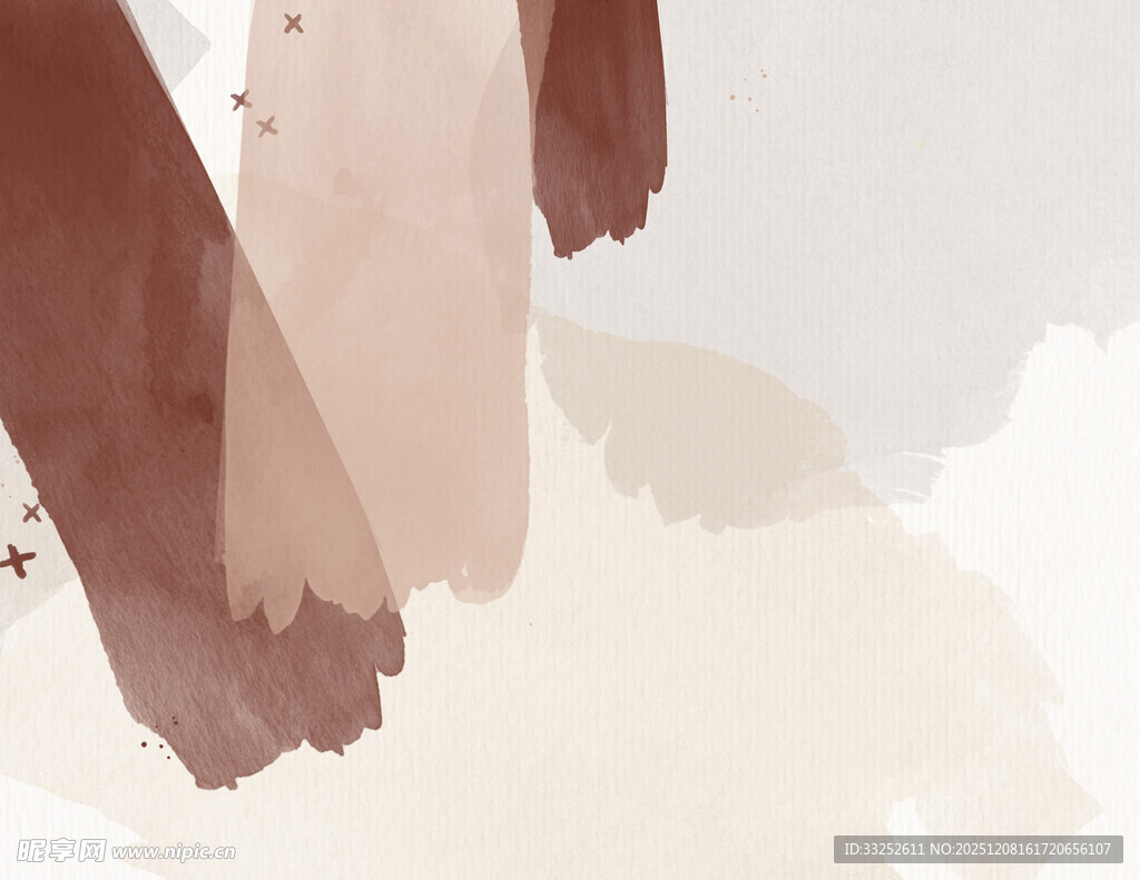 抽象水彩笔触纹理背景图