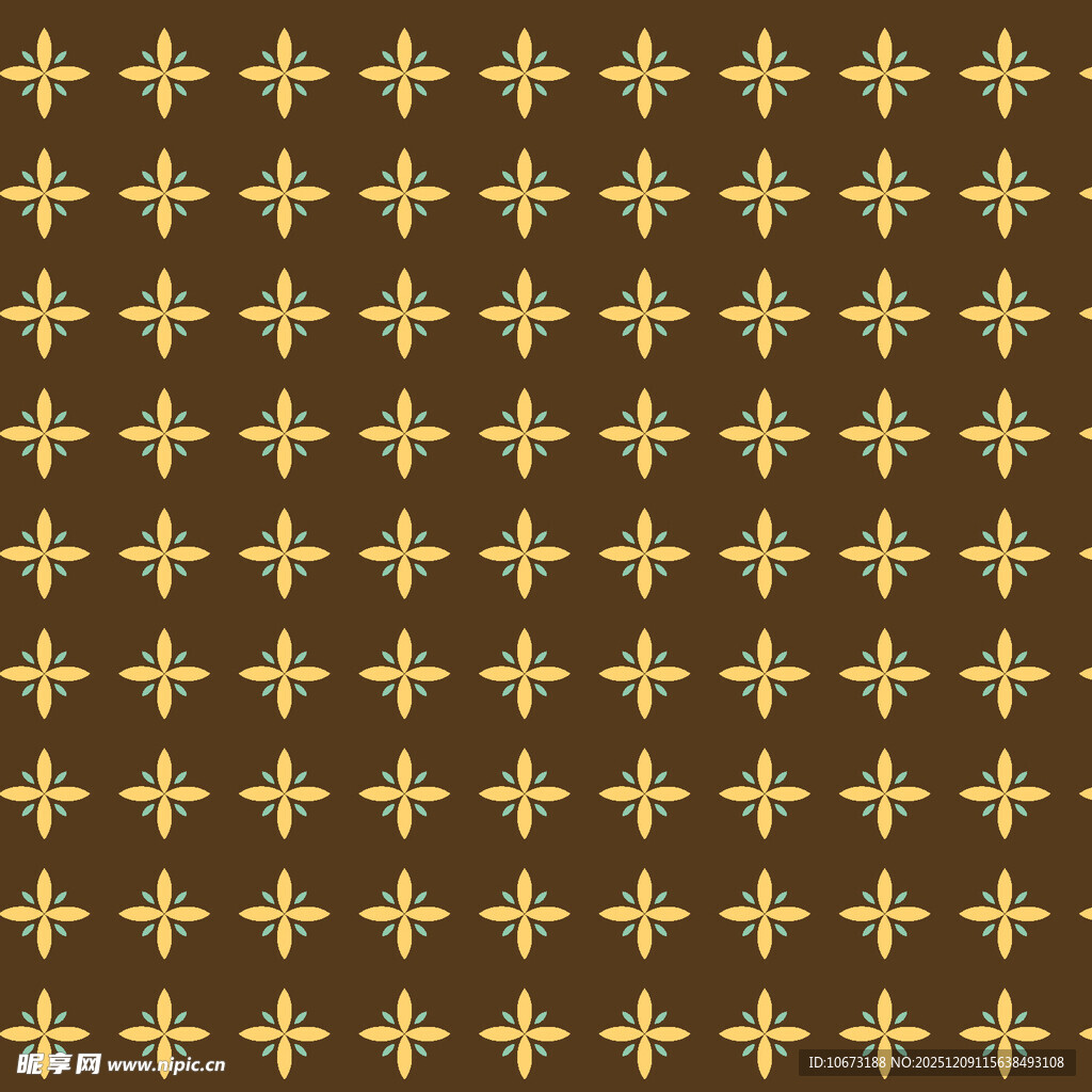 棕色十字几何图案纹理