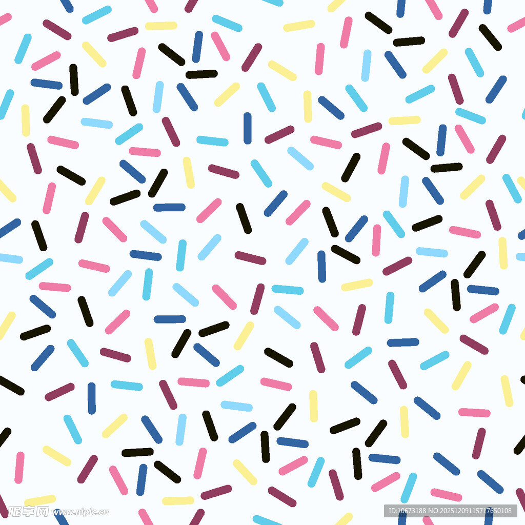 彩色装饰糖屑图案背景