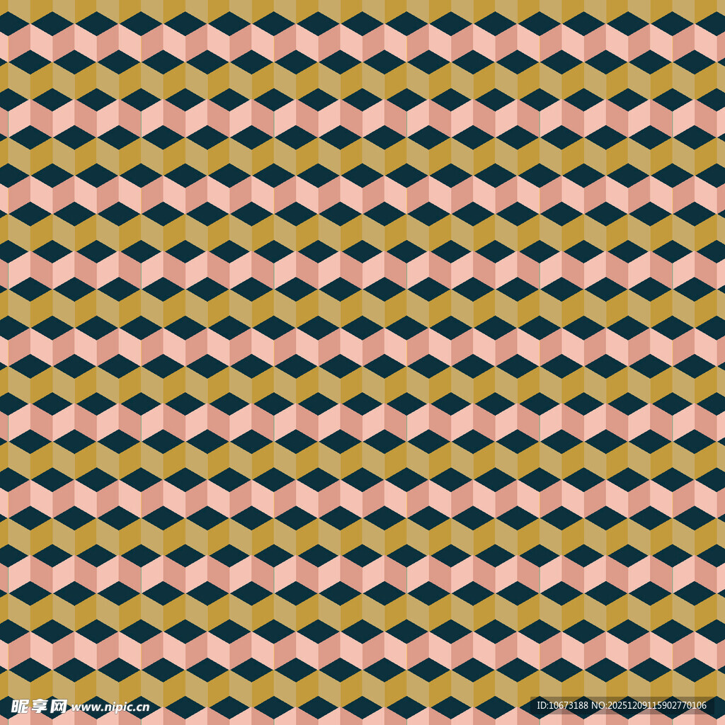 几何图案彩色条纹背景